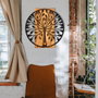 Wallity Zehre Accesorio Decorativo de Pared Negro y Nogal